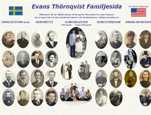 Tablet Screenshot of evansthornqvist.se